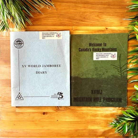 VINTAGE 1980s Boy Scouts of Canada Jamboree & Camp Booklets - Lot of 6 - Retro - Picture 9 of 16